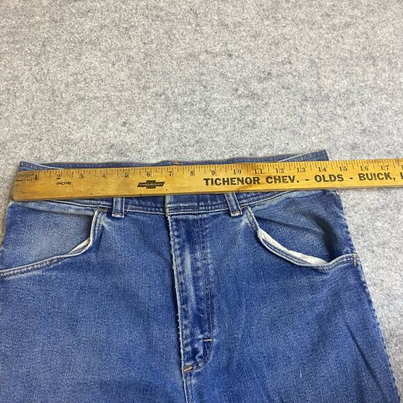 Men's vintage Wranglers faded pleaded straight leg cowboy‎ Western 28x26 stretch - Picture 7 of 13